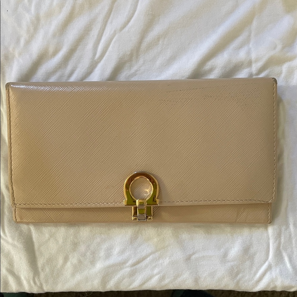 Salvatore Ferragamo Gancini Long Wallet